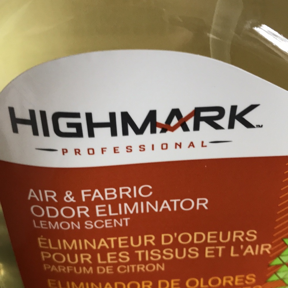 ❄️❄️BOGO❄️❄️ NIP Highmark Prof Air/Fabric Odor Eliminator Lemon scented 32 Fl oz - Picture 3 of 7